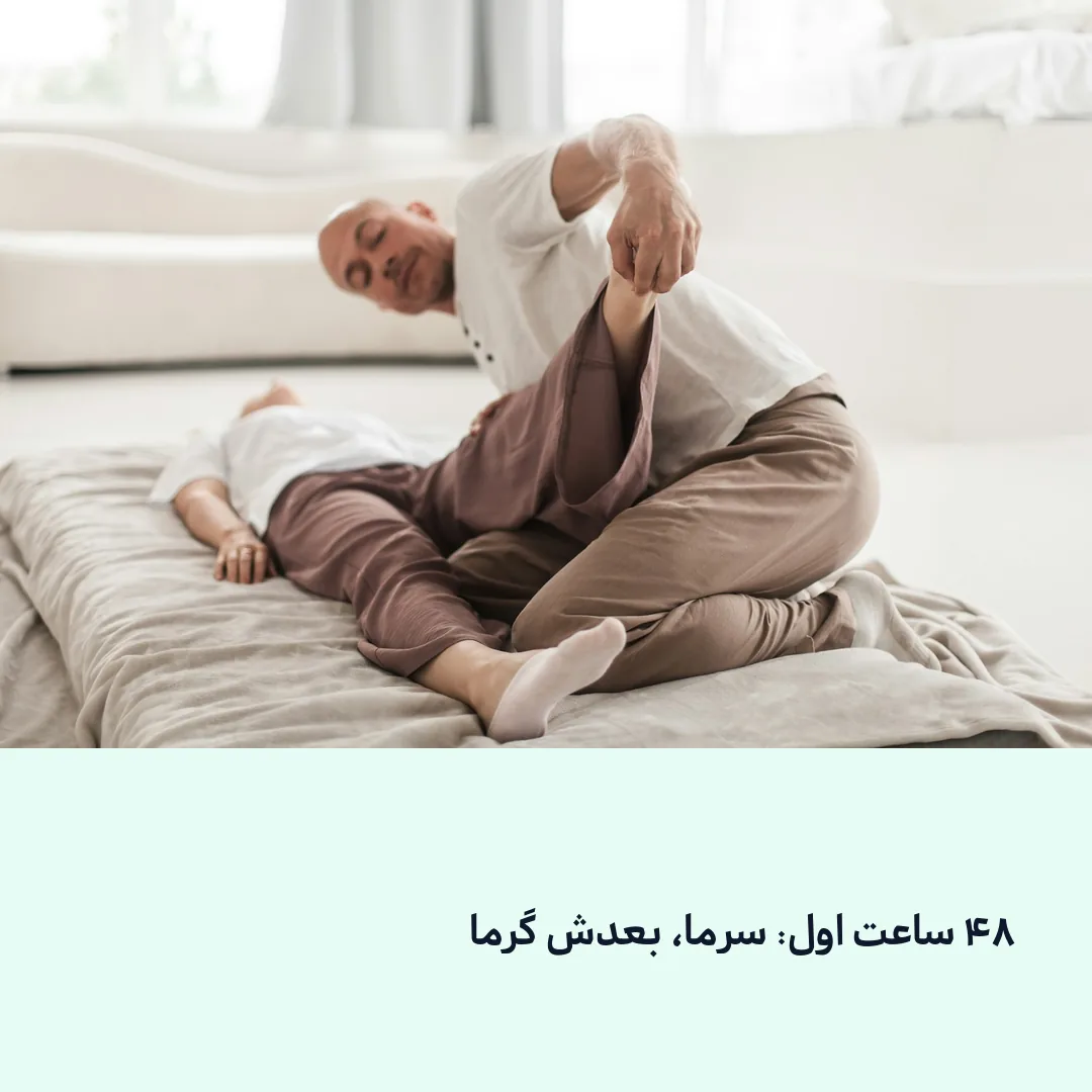 گرما و سرما موضعی برای کمر