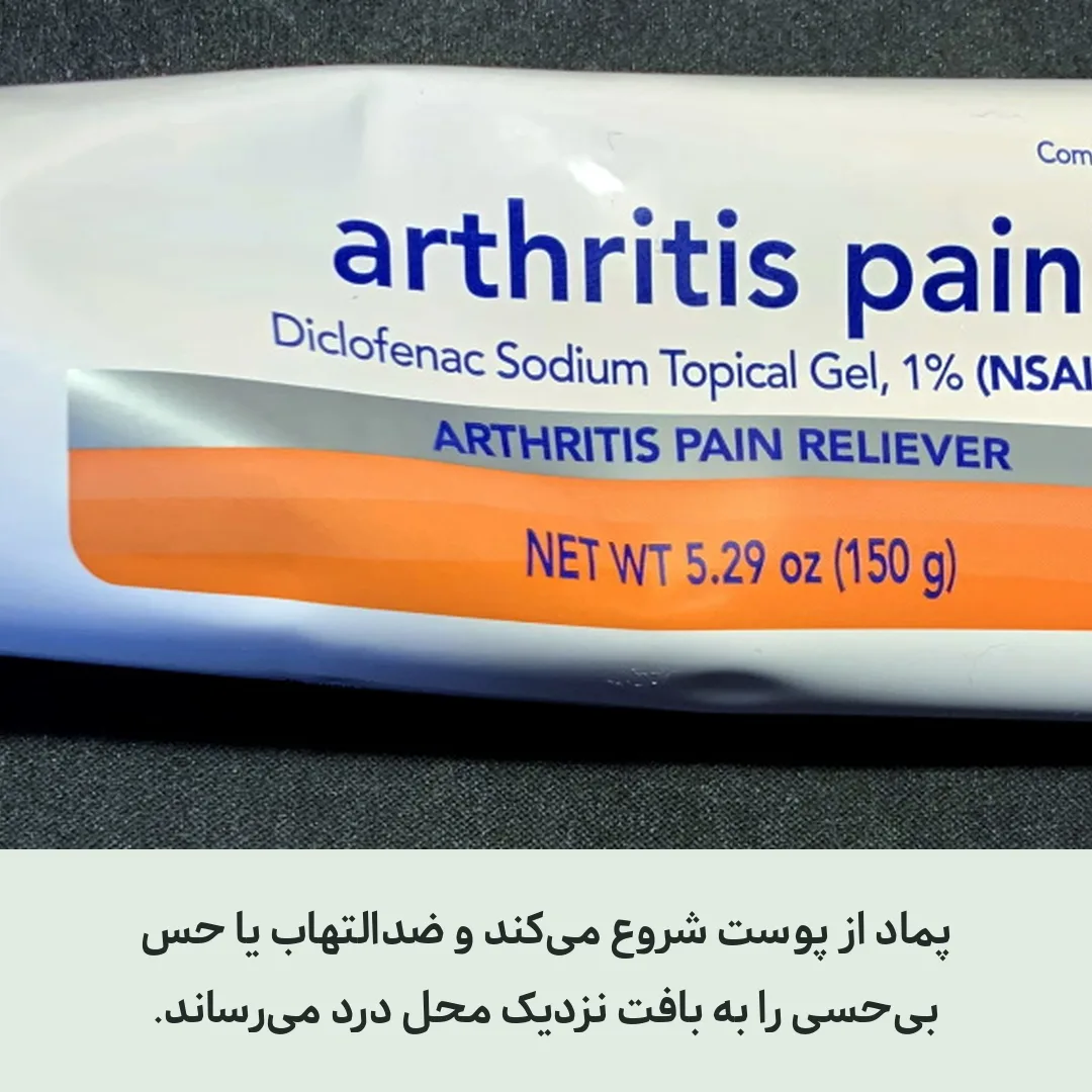 پماد کمر درد چطور کار میکند