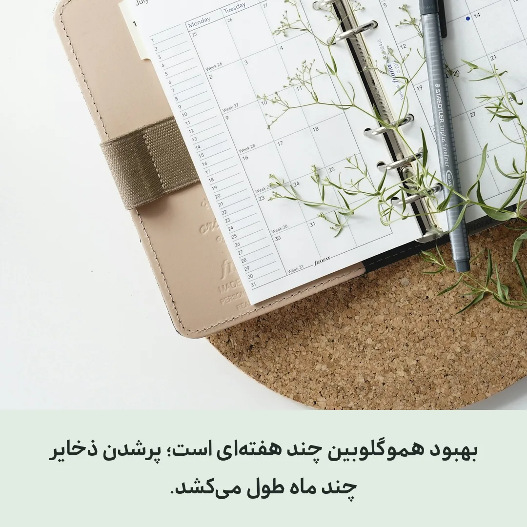 تقویم و خودکار روی میز